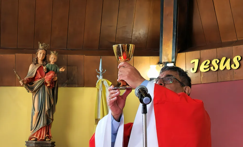 Padre Olmedo misa consagración 