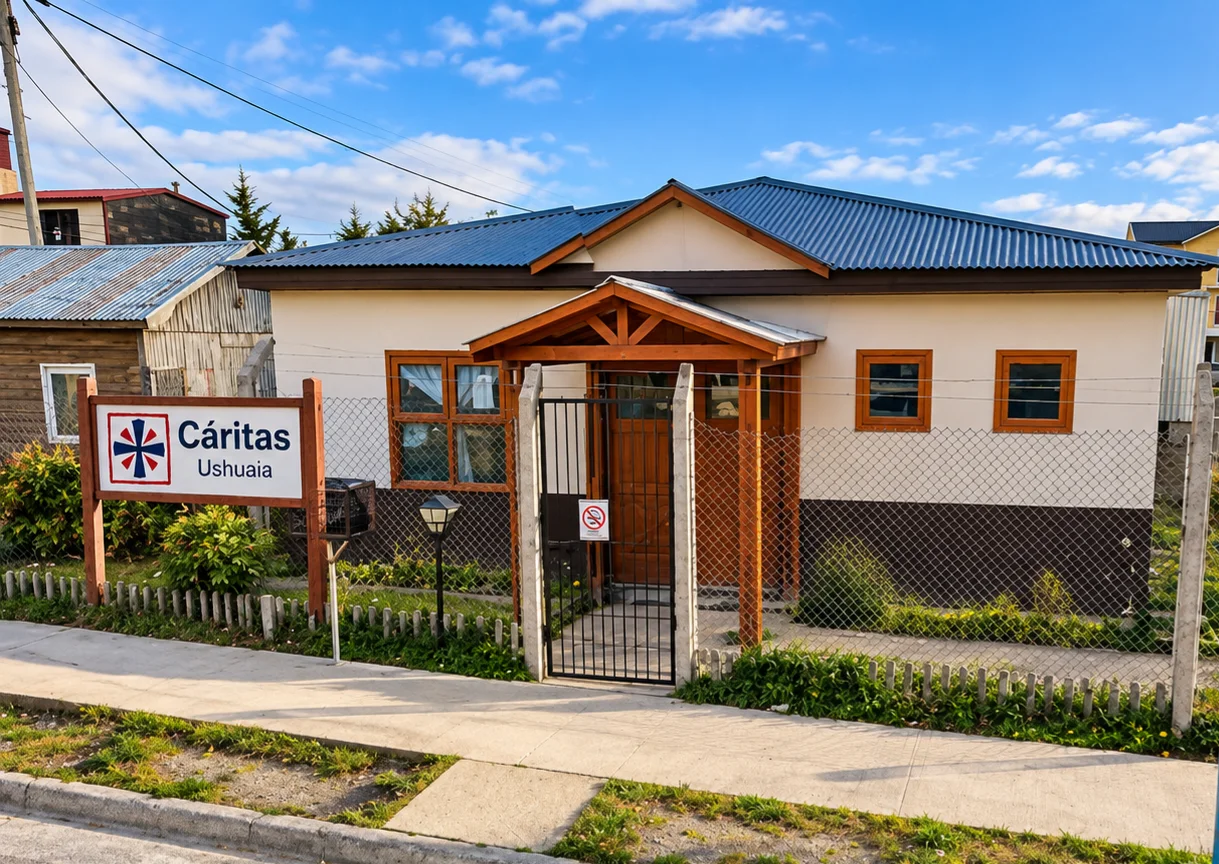 Cáritas Ushuaia edificio