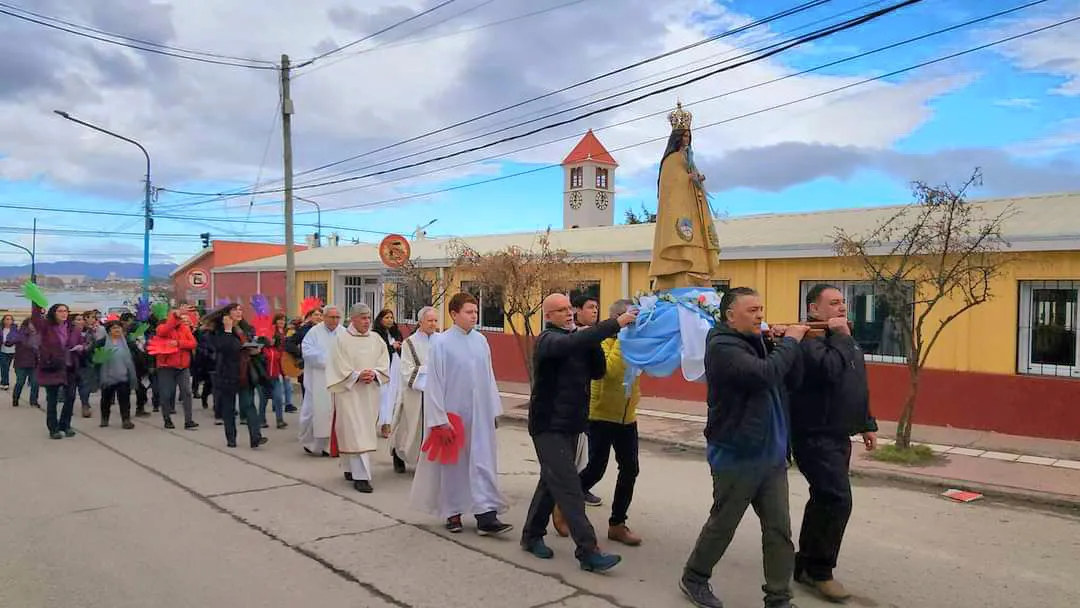 Procesión La Merced Ushuaia 