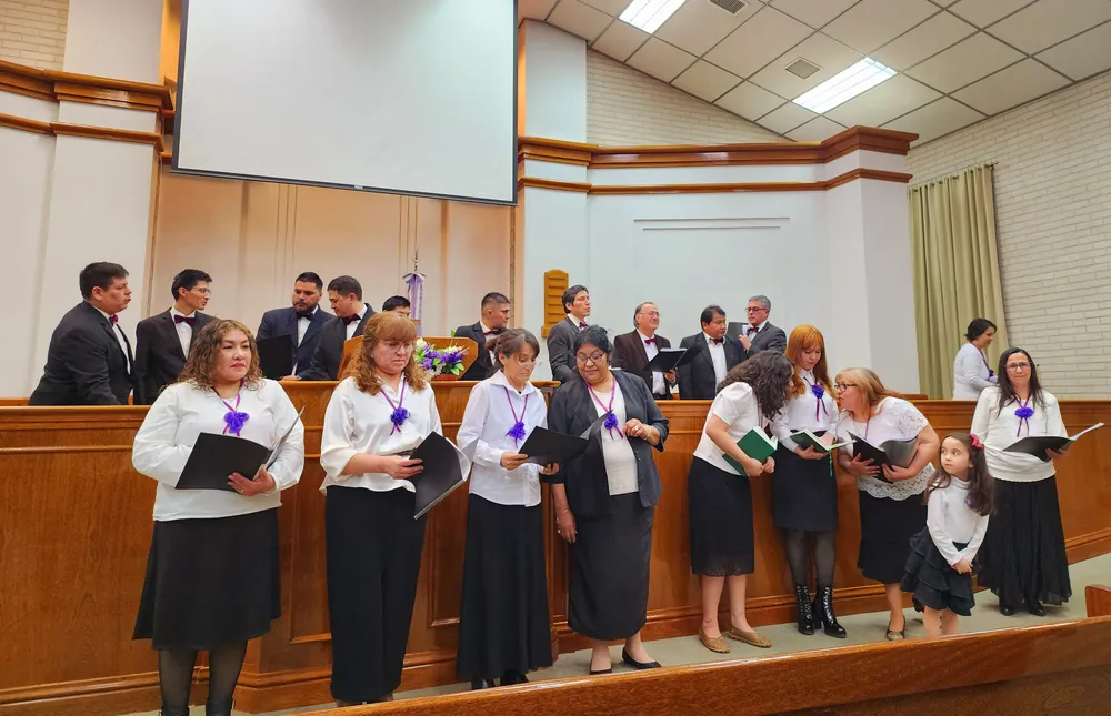 Coro Iglesia mormón 