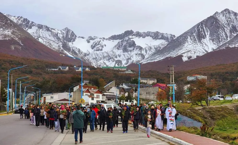 Domingo de ramos Ushuaia 