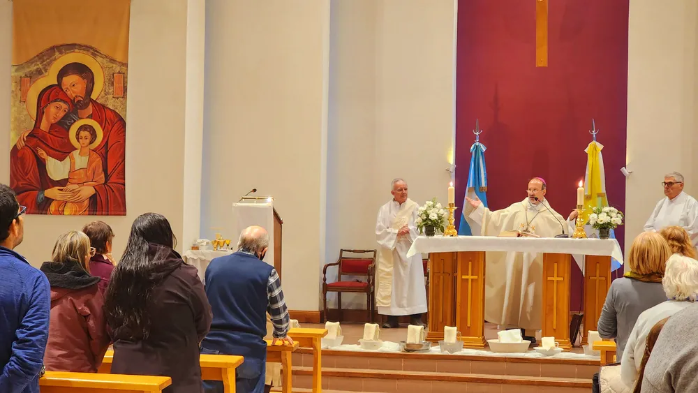 Misa jueves santo monseñor Fabián González Balsa 